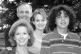 Photo of the Doran Family. Link to their story.